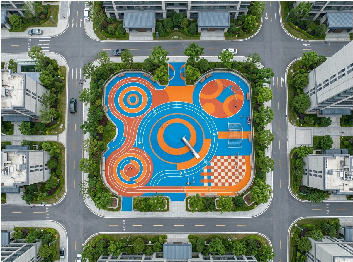 六安市预制型塑胶跑道EPDM塑胶跑道 - 价格